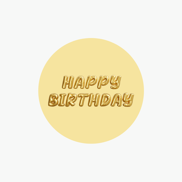 Ballons anniversaire