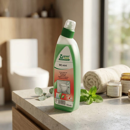 IA - Gel WC Menthe Green Care – Écolabel – Propreté & Fraîcheur – 750ml – Lot de 2
