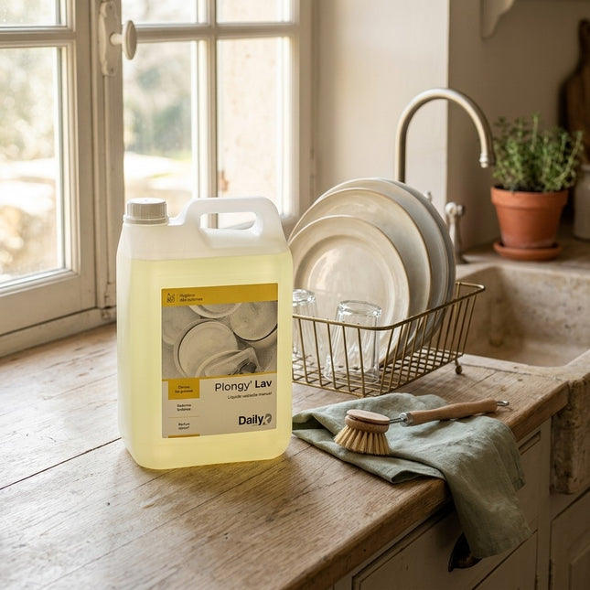 IA - Liquide vaisselle manuel citron PLONGY'LAV DAILYK START - Bidon 5L