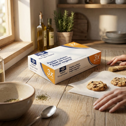 IA - Papier cuisson Wrapmaster 30cm x 50m - Carton de 3 rouleaux