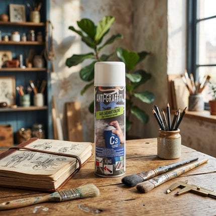 IA - Anti-graffiti C3 surfaces béton - Bombe 500ml