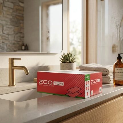 IA - Essuie-mains Z blanc Ecolabel ZGO SLIM DAILYK Green - Colis 3750 fts