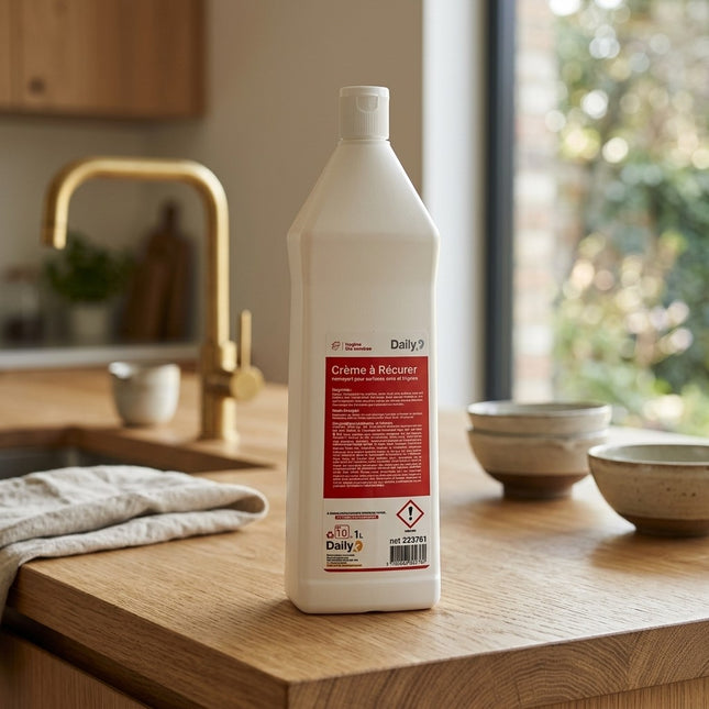 IA - Crème à récurer citron KREM A RECURER DAILYK START - Bidon 1l