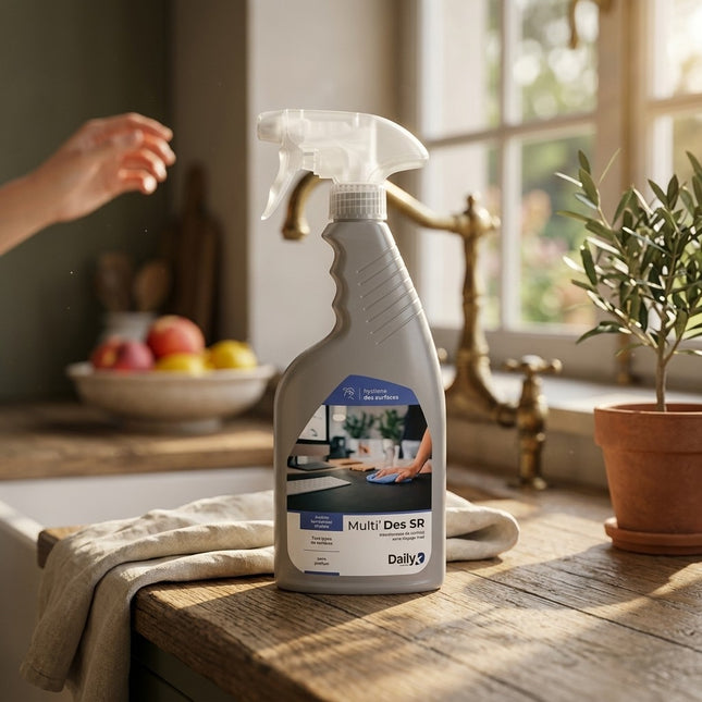 IA - Désinfectant surfaces sans rinçage MULTI'DES SR DAILYK PREMIUM -750ml