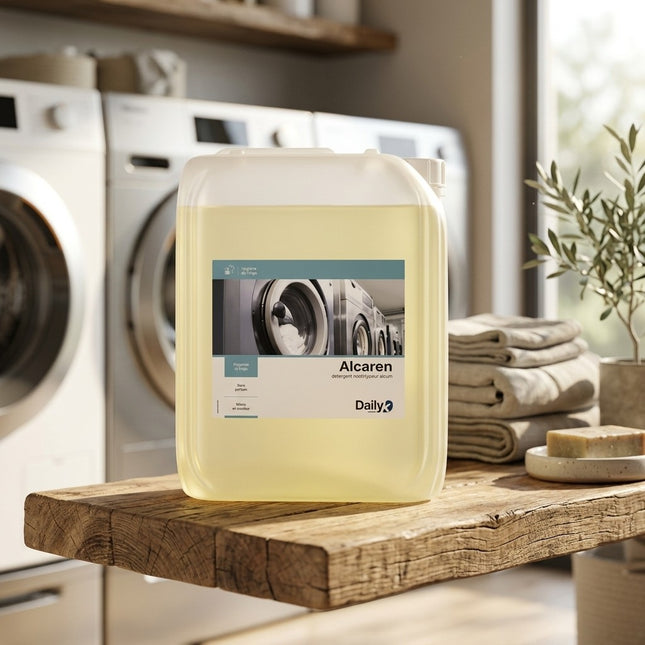 IA - ALCAREN Agent liquide alcalin linge DAILYK PREMIUM - Bidon 24kg