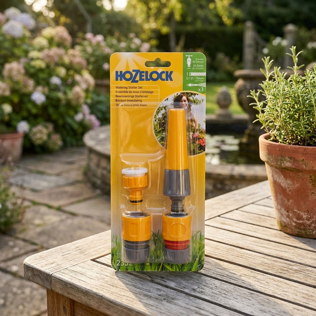 IA - Hozelock - Kit Raccord Arrosage 3 en 1 pour Tuyau 19mm