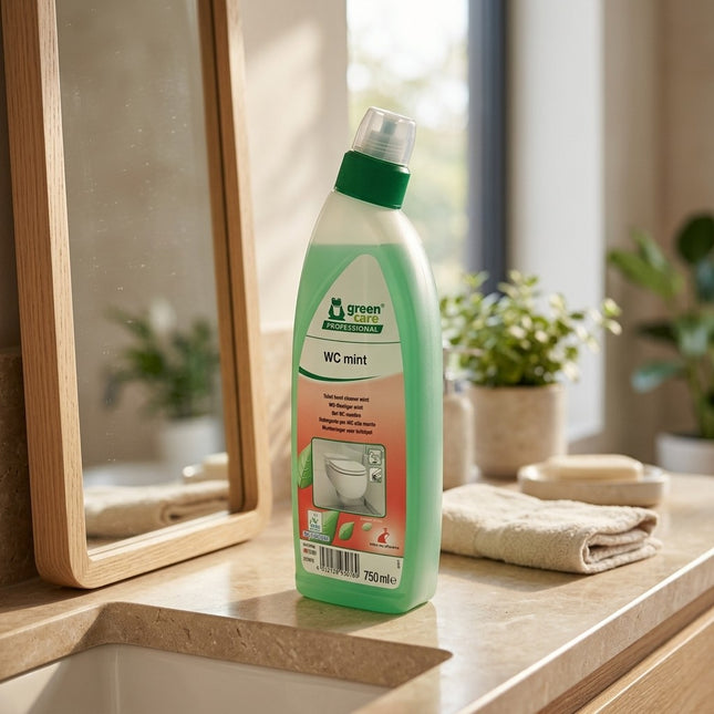IA - Gel WC nettoyant parfumé écolabel WC MINT-GREEN CARE Flacon 750 ml