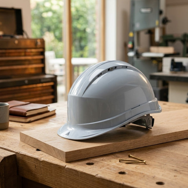 IA - Casque de chantier isolé électriquement ajustable glissière 54 à 62cm