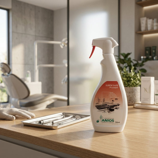 IA - SURFA'SAFE PREMIUM Détergent désinfectant PAE - Spray 750ml ANIOS