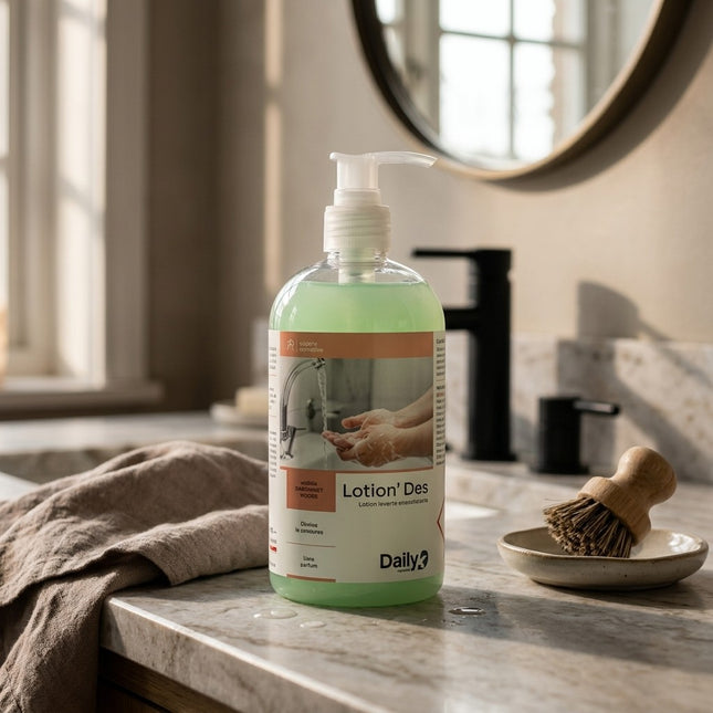 IA - DailyK - Lotion lavante désinfectante mains 500ml virucide