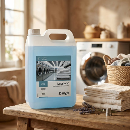 IA - DailyK - Lessive professionnelle tous textiles 5L