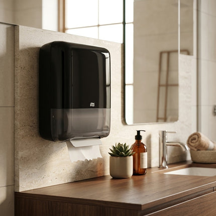 IA - Tork PeakServe Mini - Distributeur Essuie-mains Noir H5