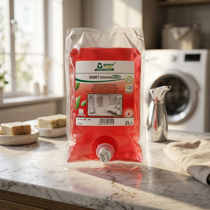 IA - Tana Professional SANET KLIKS Nettoyant Sanitaires Concentré – Détartrage Intensif – 2L