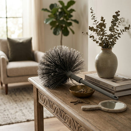 IA - Balai tête de loup 1/2 ronde fibre vinyle