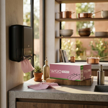 IA - Essuie-Mains W Plié Blanc Écolabel DAILYK GREEN – 3750 Feuilles – Carton Grande Capacité