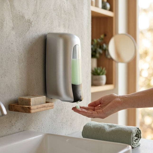 IA - Distributeur savon ABS silver - capacité 1L