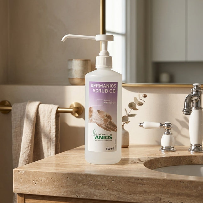 IA - Savon antiseptique DERMANIOS SCRUB CG 500ml - l'unité (ANIOS)