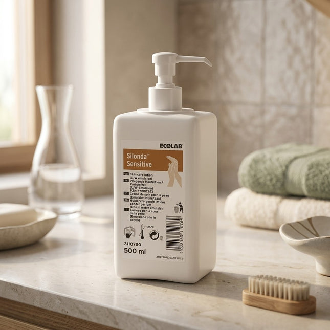 IA - SILONDA SENSITIVE Crème lavante protectrice mains - Flacon pompe de 500ml