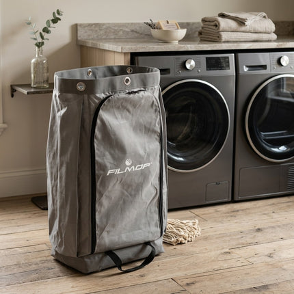 IA - DME - Sac chariot 120L en toile plastifiée étanche gris