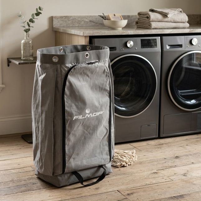 IA - DME - Sac chariot 120L en toile plastifiée étanche gris