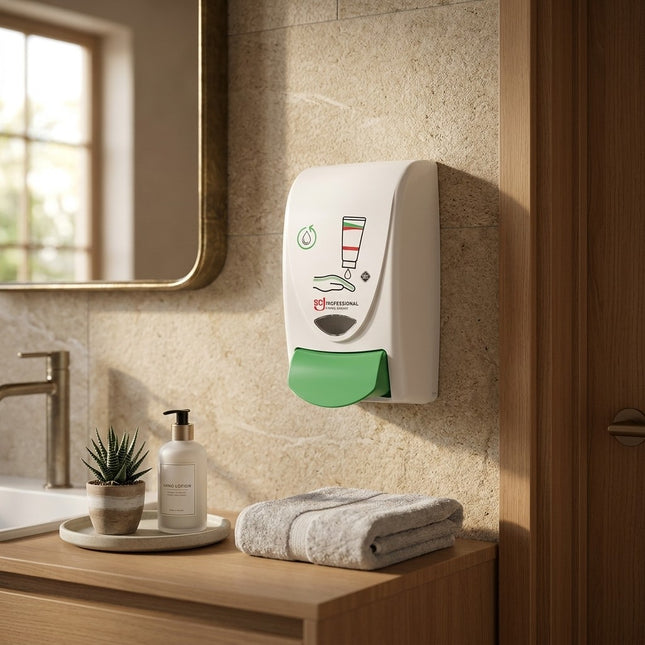 IA - Distributeur 1l blanc SOIN CUTANE crème hydratante après travail