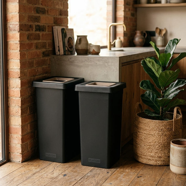 IA - Poubelle tri sélectif 50L FIT avec couvercle basculant