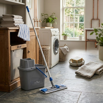 IA - Kit EASY WASH (seau 14l+ support 35cm + frange 35cm)