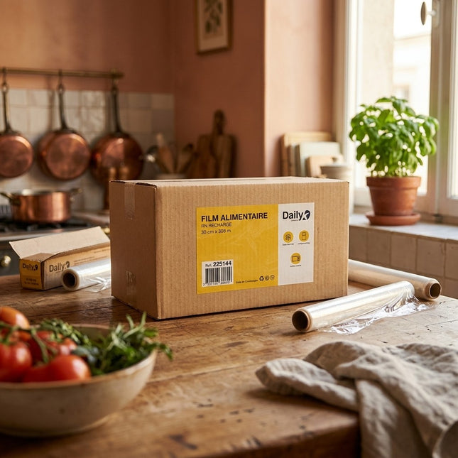 IA - Film alimentaire Recharge 30cm x 300m - Colis de  4
