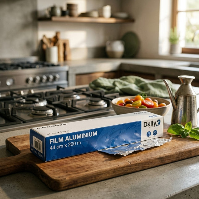 IA - Film aluminium 44cm x 200m boîtes distributrice - Ct de 3