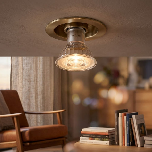 IA - Philips Spot LED GU10 5W 36° Blanc Chaud 3000K Dimmable