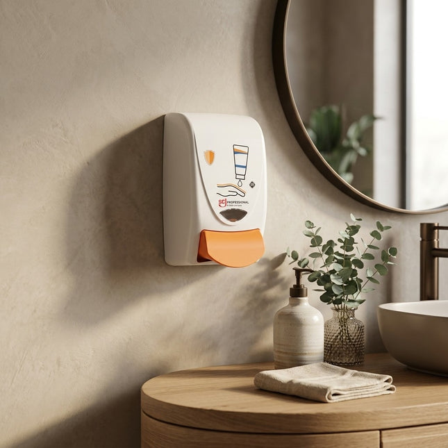 IA - Distributeur 1l blanc PROTECTION crème de protection après travail