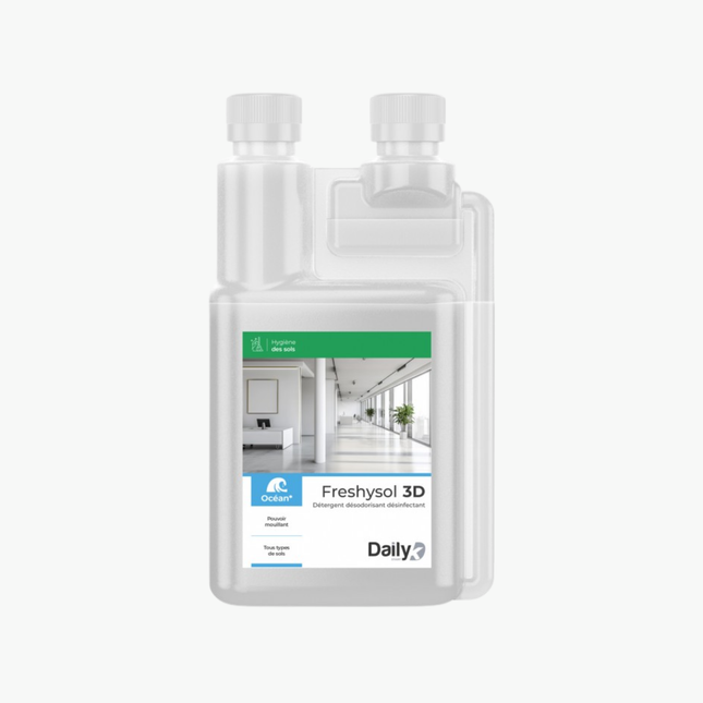 DailyK Freshysol 3D Nettoyant Désinfectant 3-en-1 1L