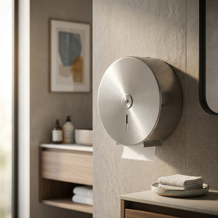 IA - Distributeur PH maxi jumbo inox brossé FUTURA