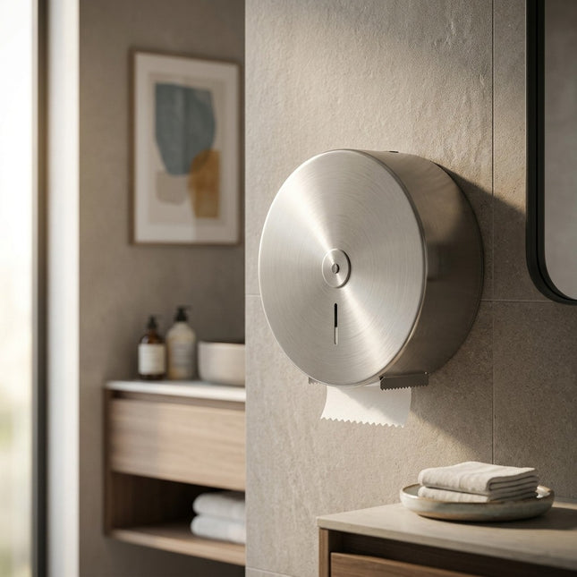 IA - Distributeur PH maxi jumbo inox brossé FUTURA