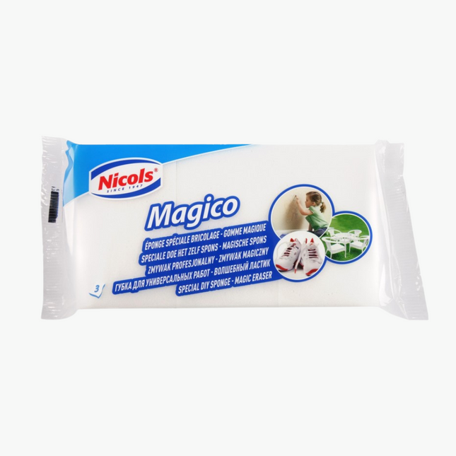 Eponge gommante MAGICO- Sachet de 3