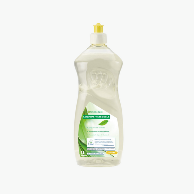 ADONIS'PLONGE Liquide vaisselle concentré ECOLABEL - Bidon 1L