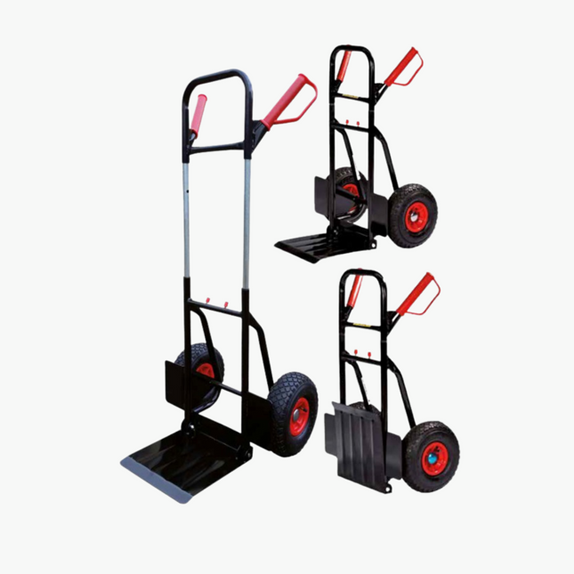 Diable Télescopique Rétractable pelle charge maxi 200 Kg