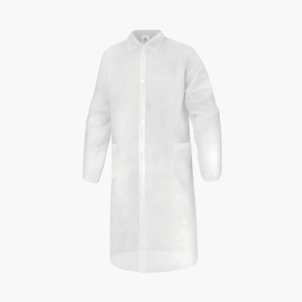 Blouse de labo Polypropylène - Taille unique - 40 pcs