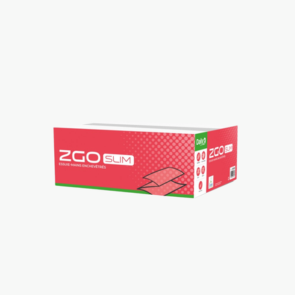 Essuie-mains Z blanc Ecolabel ZGO SLIM DAILYK Green - Colis 3750 fts
