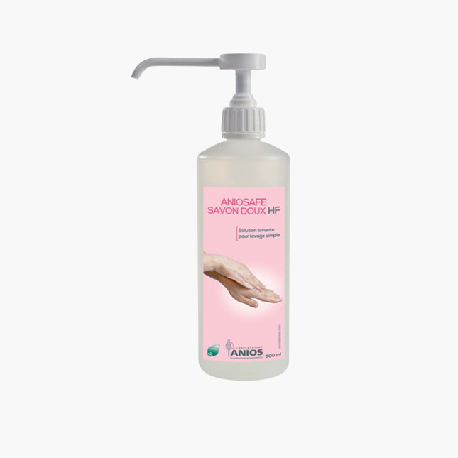 Solution lavante main pH neutre 500ml - ANIOSAFE