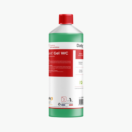Gel WC détartrant parfumé menthe SANIT'GEL WC DAILYK START-Flacon 1l