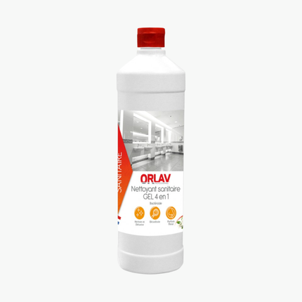 ORLAV 4-in-1 Reinigungs-, Entkalkungs- und Desinfektionsgel – 1-Liter-Flasche