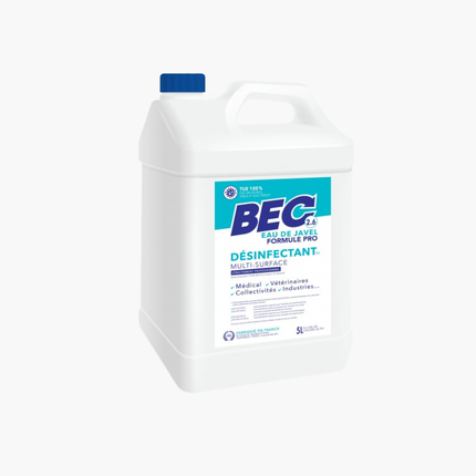 Javel liquide 2,6% - Bidon 5L