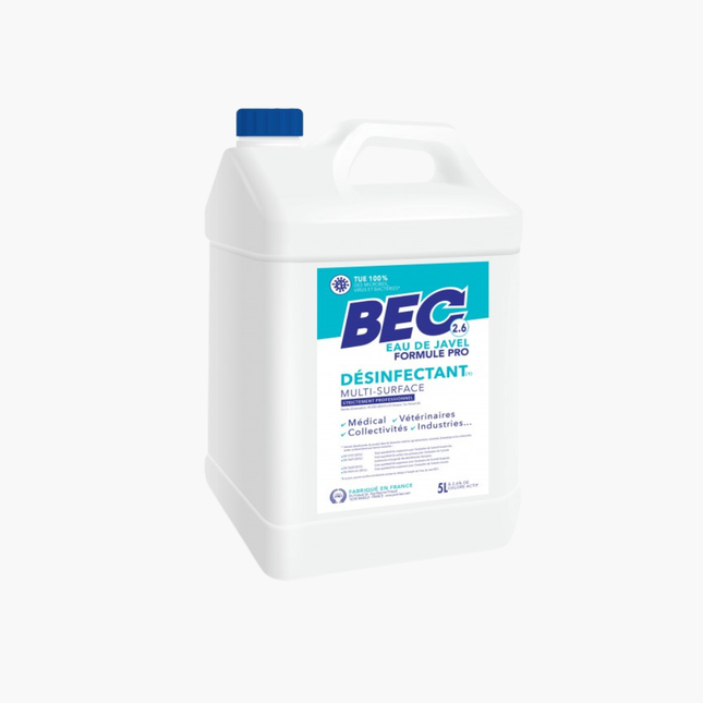 Javel liquide 2,6% - Bidon 5L