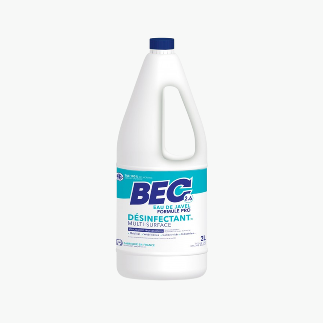 Javel liquide 2,6% - Bidon 2L