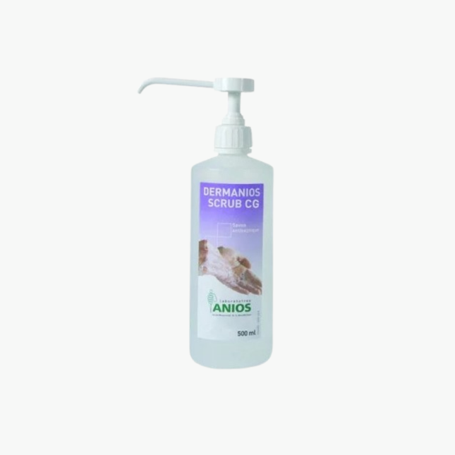 Savon antiseptique DERMANIOS SCRUB CG 500ml - l'unité
