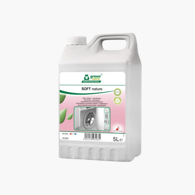 Assouplissant textile SOFT NATURE GREENCARE - Bidon 5L