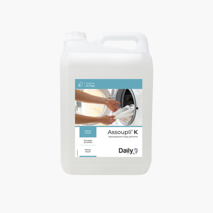 Assouplissant linge parfumé ASSOUPLI'K DAILYK START - Bidon 5L