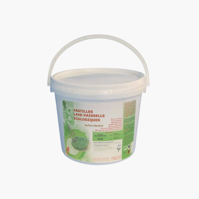 IDEGREEN 0125 Ecolabel Geschirrspültabs – Eimer mit 125 Stück