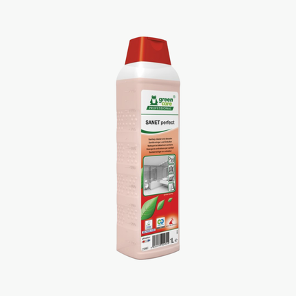 Nettoyant détartrant sanitaires écolabel SANET PERFECT-Flacon 1L